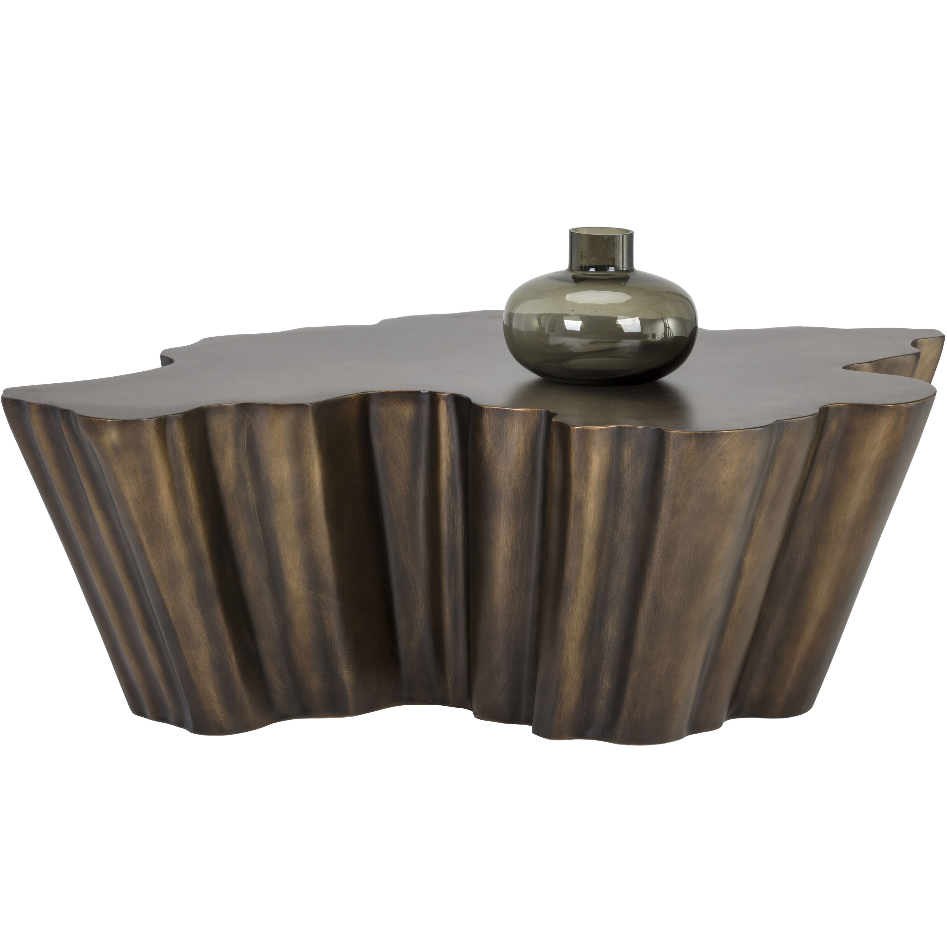 Lynx 47.25 X 33.75 inch Antique Bronze Coffee Table